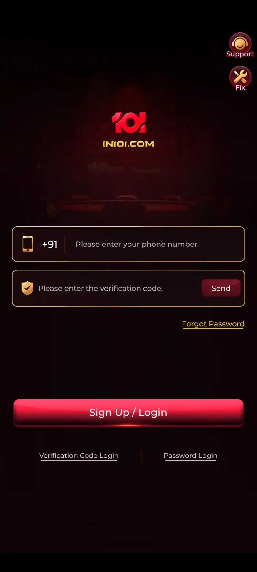 IN101 Game online gaming categories