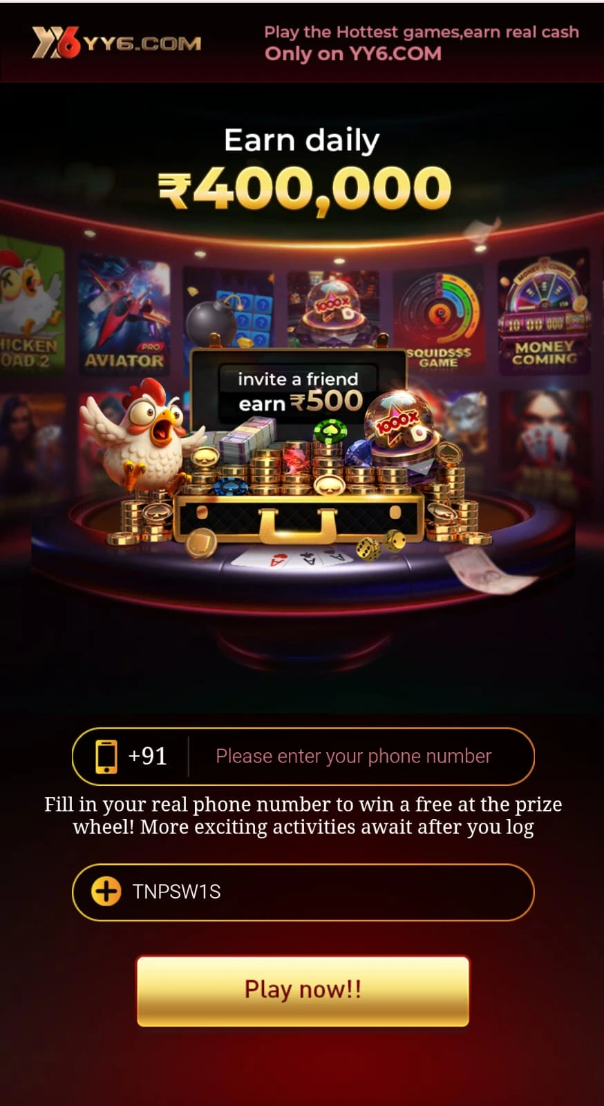 YY6 Game app screenshot 4
